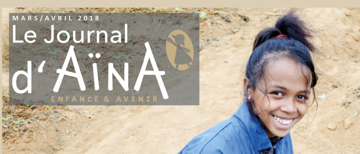 Featured image for “le journal Aïna – découvrez notre nouveau numéro de mars-avril 2018”