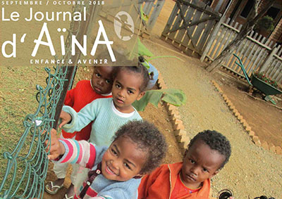 Featured image for “le journal Aïna – découvrez notre nouveau numéro de septembre – octobre 2018”